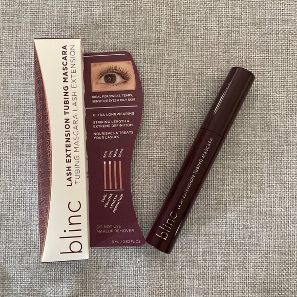 Blinc Cosmetics Lash Extension Tubing Mascara No Running or Smudging or Smearing - Picture 1 of 7